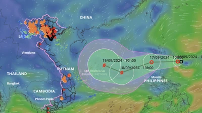 Biển Đông sắp có bão số 4 