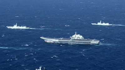 Tàu sân bay TQ tập trận kỷ niệm Anh trao trả Hong Kong