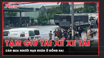 Tạm giữ tài xế ô tô tải cán xe qua người nạn nhân đi xe máy ở Đồng Nai