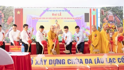 Khởi công xây dựng không gian tâm linh Chùa Da, nơi thờ tự 534 nhà báo liệt sĩ 