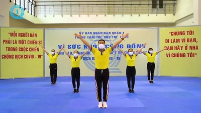 Clip: Những bài tập dễ thương chống dịch COVID-19