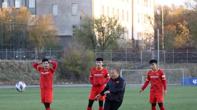 Thầy Park luyện công cho học trò, lấy 3 điểm của Đài Loan