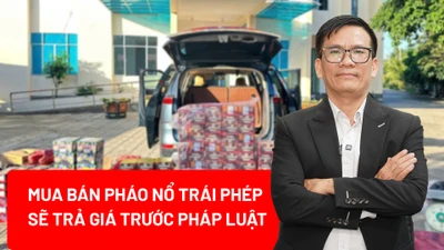 trái phép, pháo nổ, Tết Nguyên đán