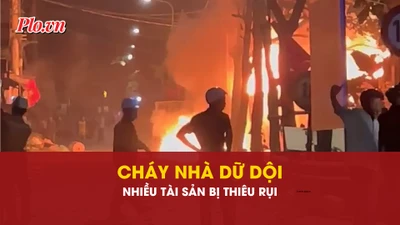 cháy nhà, đường Liên ấp, Vĩnh Lộc