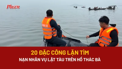 lật tàu, hồ Thác Bà, lực lượng đặc công