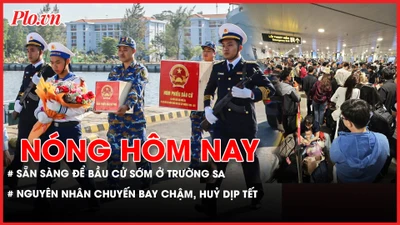 bầu cử, bầu cử sớm ở Trường Sa, nguyên nhân chuyến bay chậm, huỷ dịp Tết, Tập đoàn Sen Tài Thu, 