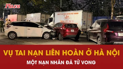Vụ tài xế vi phạm nồng độ tông loạt phương tiện ở Hà Nội: 1 phụ nữ tử vong