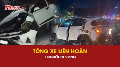 tài xế, tông liên hoàn, 