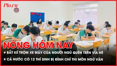 thi tốt nghiệp THPT, đình chỉ thi, test ma túy, trộm xe máy