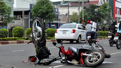 Cứ bốn phút lại có một trẻ em bị chết do tai nạn giao thông