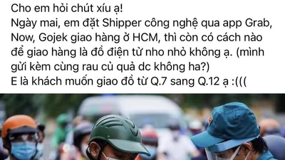Sợ bị phạt, nhiều shipper không dám ra đường 