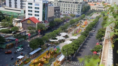 Cuối tuần này, cấm lưu thông qua đường Nguyễn Huệ, quận 1 