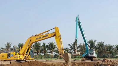 Nhập khẩu cát Campuchia về dự án vành đai 3, giá cao hơn 130.000/m3