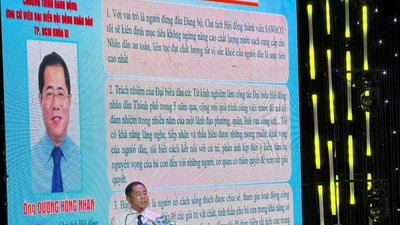 Chủ tịch SAWACO cam kết duy trì 100% hộ dân TP.HCM được cung cấp nước sạch