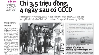 Hoãn xử đường dây làm CCCD 'dịch vụ' ở Gò Vấp