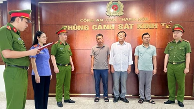 Khởi tố cựu lãnh đạo xã và nhà thầu ở Thanh Hóa lập hồ sơ khống rút tiền ngân sách