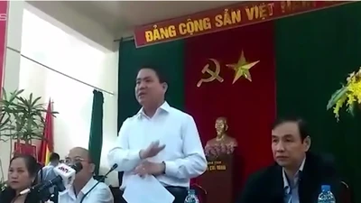 Clip: Chủ tịch Nguyễn Đức Chung nói gì với dân Đồng Tâm