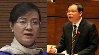 Bà Quyết Tâm tranh luận, chất vấn Bộ trưởng