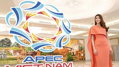 Phạm Hương rạng rỡ quảng bá du lịch Đà Nẵng dịp APEC