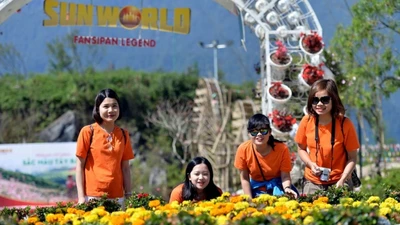 Lạc lối vào xứ hoa Sun World Fansipan Legend