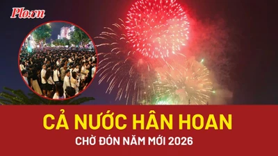 Hàng triệu người dân cả nước xuống phố đón năm mới 2026