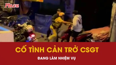 Thông tin mới vụ thanh niên giữ, lôi kéo CSGT khi bị kiểm tra nồng độ cồn