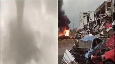 Vòi rồng gây thiệt hại nặng nề ở Czech