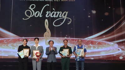 Giải thưởng Âm nhạc Việt Nam 2025: Soobin Hoàng Sơn giành danh hiệu Ca sĩ xuất sắc