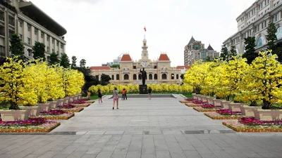 Tham quan đường hoa Nguyễn Huệ 2016, gửi xe ở đâu?