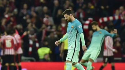 Athletic Bilbao- Barcelona 2-1: Cú sốc lớn