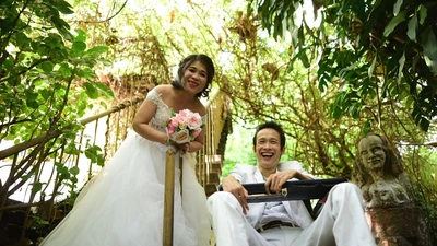 Bộ ảnh cưới đẹp lung linh của anh Thành - chị Nga