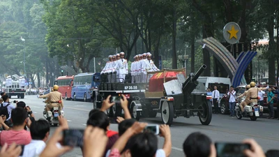 Toàn cảnh lễ tang nguyên Thủ tướng Phan Văn Khải