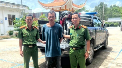 Trộm xe máy ở Đồng Tháp đem đi TP.HCM tiêu thụ bị công an bắt giữ