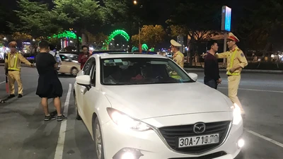 Đà Nẵng: 23 phương tiện vi phạm nồng độ cồn theo mức phạt mới