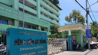 BV Đà Nẵng, nơi ông D. đang điều trị. Ảnh: Tấn Việt 