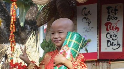 BV Ung bướu tiếp tinh thần cho các cháu bị ung thư