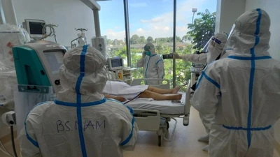 Bệnh viện hồi sức COVID-19 ở TP.HCM đã tiếp nhận 160 bệnh nhân nặng
