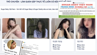 Tràn lan dịch vụ môi giới tìm sugar baby