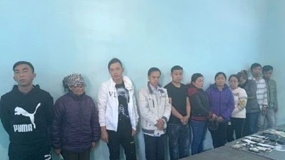 Triệt phá sòng bạc ‘khủng’ tại Kon Tum