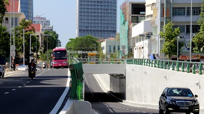 Hầm chui cầu Sông Hàn chính thức thông xe