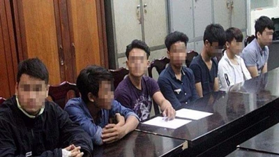 9 thanh niên đập phá hàng loạt ô tô ở Đà Nẵng bị bắt