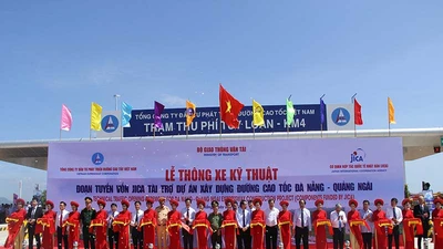 Dự án cao tốc đầu tiên ở miền Trung thông xe