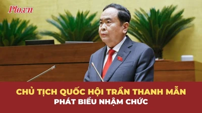 Chủ tịch Quốc hội khoá XVI Trần Thanh Mẫn phát biểu nhậm chức 