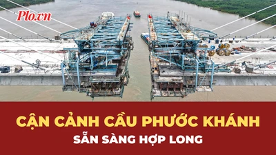 Diện mạo cầu Phước Khánh sẵn sàng hợp long vào tháng 6 tới