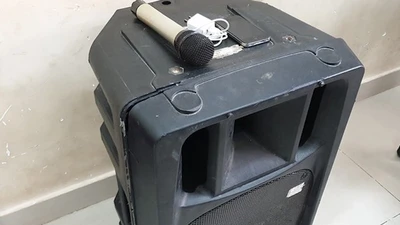 Ảnh minh họa loa kẹo kéo. Ảnh: NT