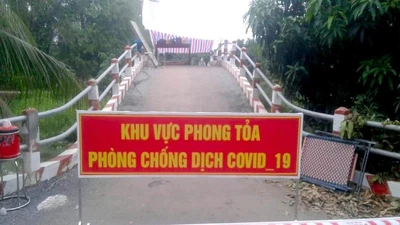1 người tái dương tính, An Giang phong tỏa khu vực 30 hộ dân