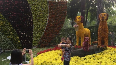 Khai Hội hoa Xuân Mậu Tuất 2018