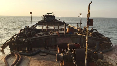 5 tàu Đồng Nai, Sài Gòn hút cát lậu ở Cần Giờ