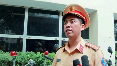 Trưởng phòng CSGT TP.HCM gửi lời chúc đến U-23 Việt Nam