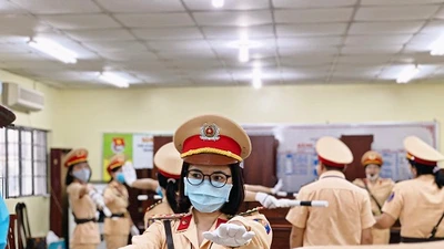 TP.HCM sẽ có đội hình dẫn đoàn gồm 58 nữ CSGT 